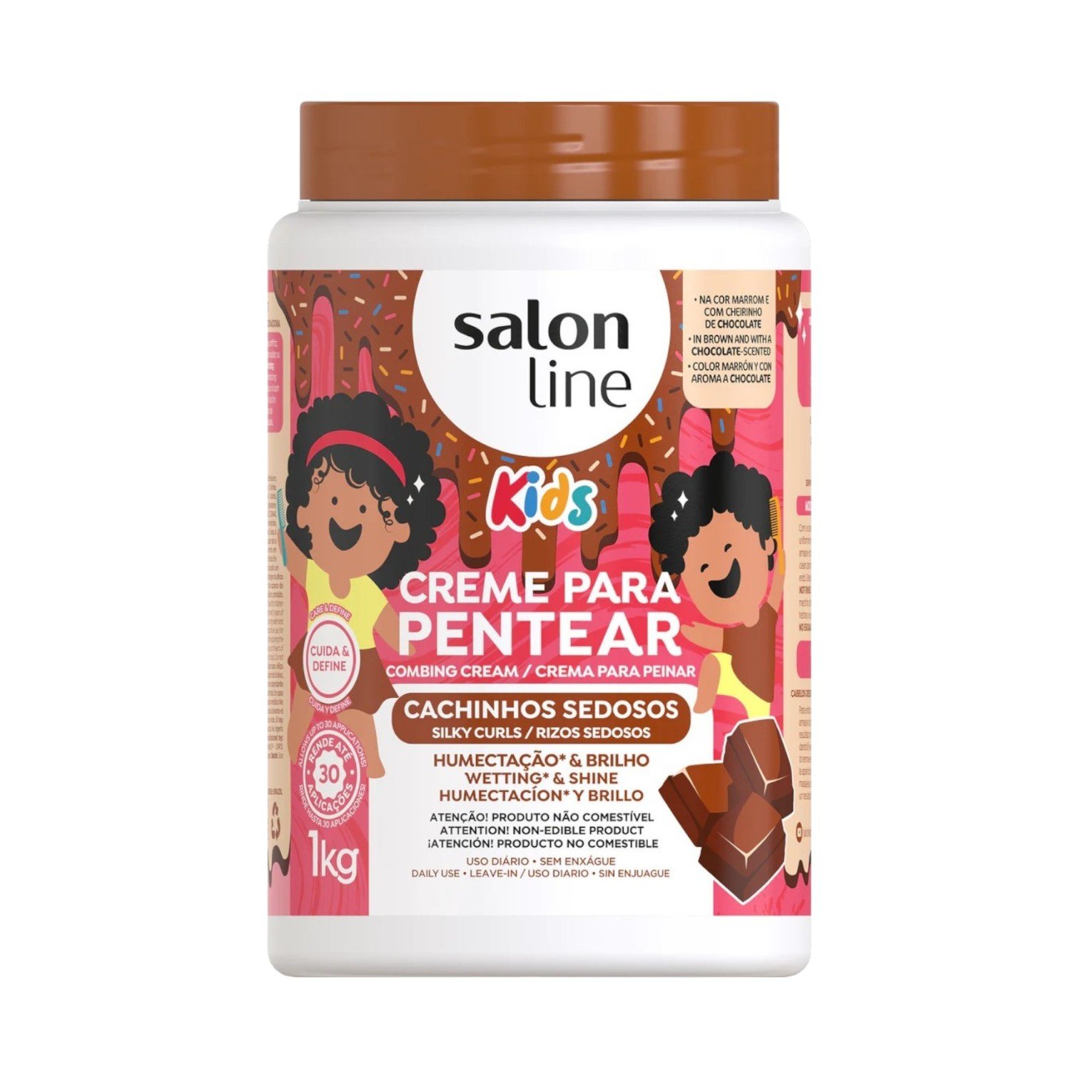 SOS CR PENTEAR KIDS CHOCOLATE CACHINHOS NUTRIDOS 1KG