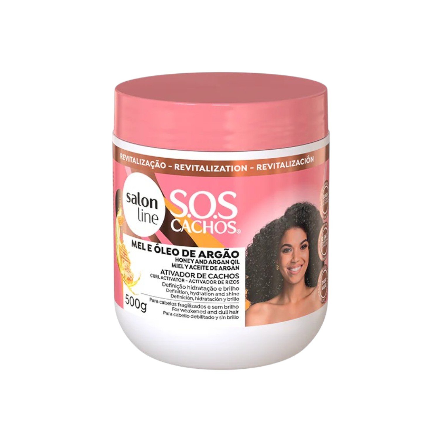 SOS ATIVADOR MEL CACHOS INTENSOS POTE 500G