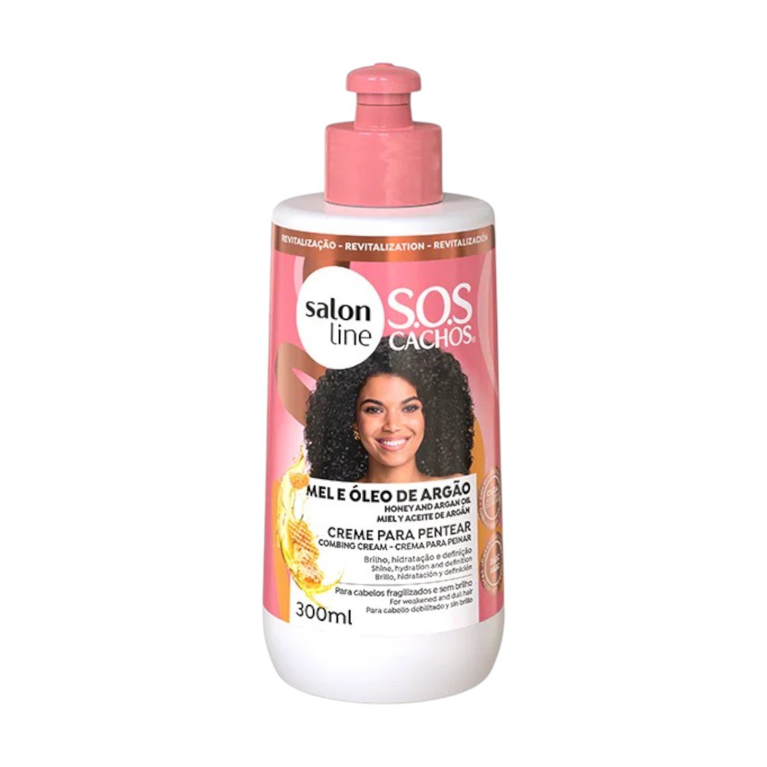 SOS CREME PENTEAR MEL CACHOS INTENSOS 300ML