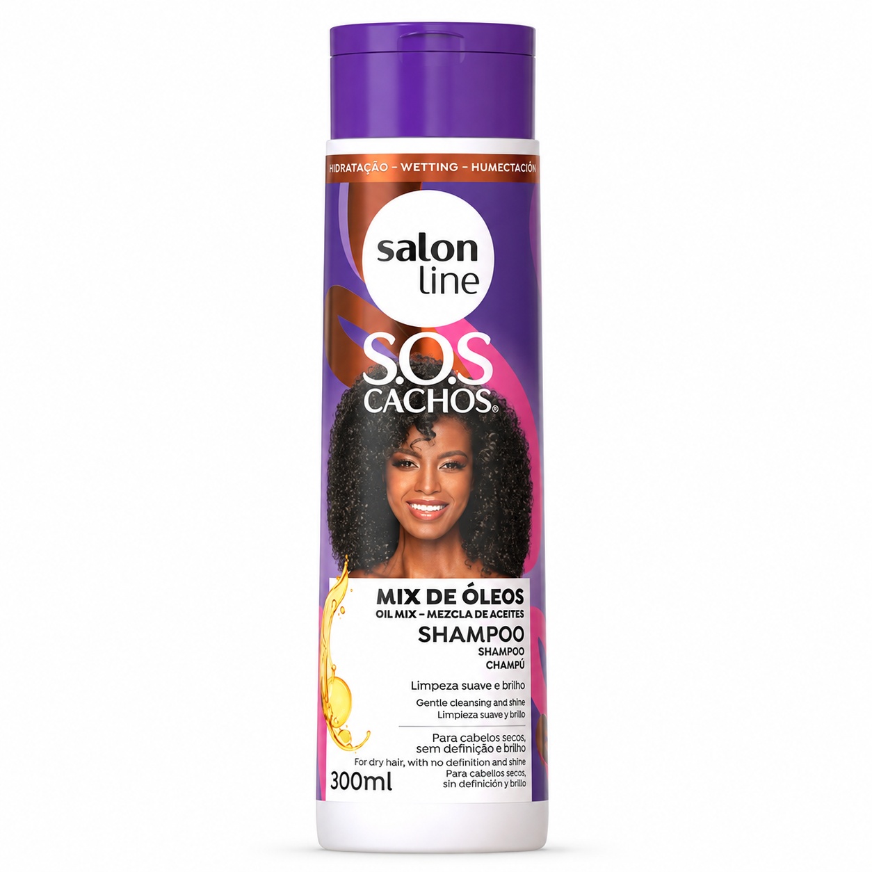 SALON LINE MIX DE OLEOS SHAMPOO 300ML