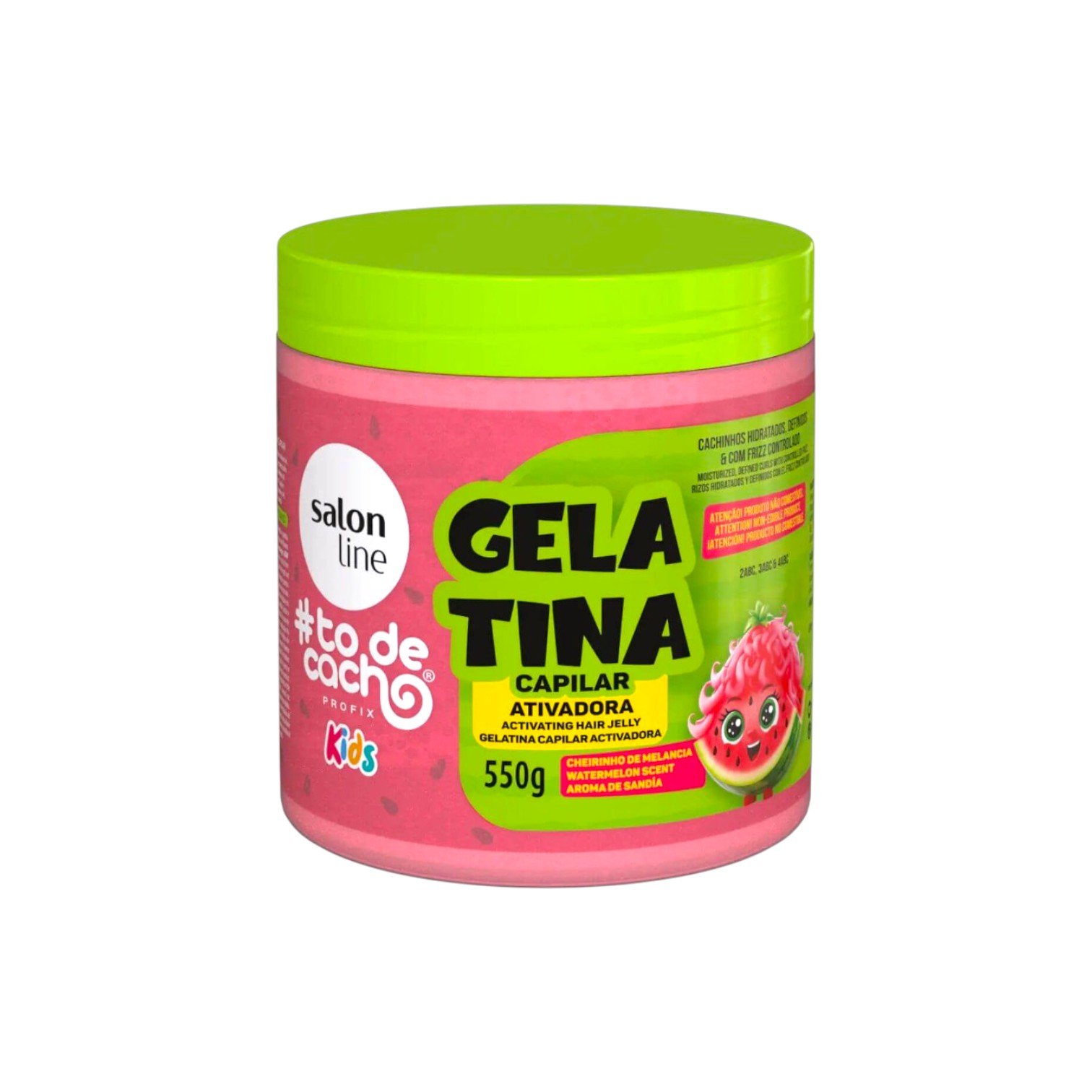 #TODECACHO - GELATINA ATIVADORA KIDS MELANCIA 550GR