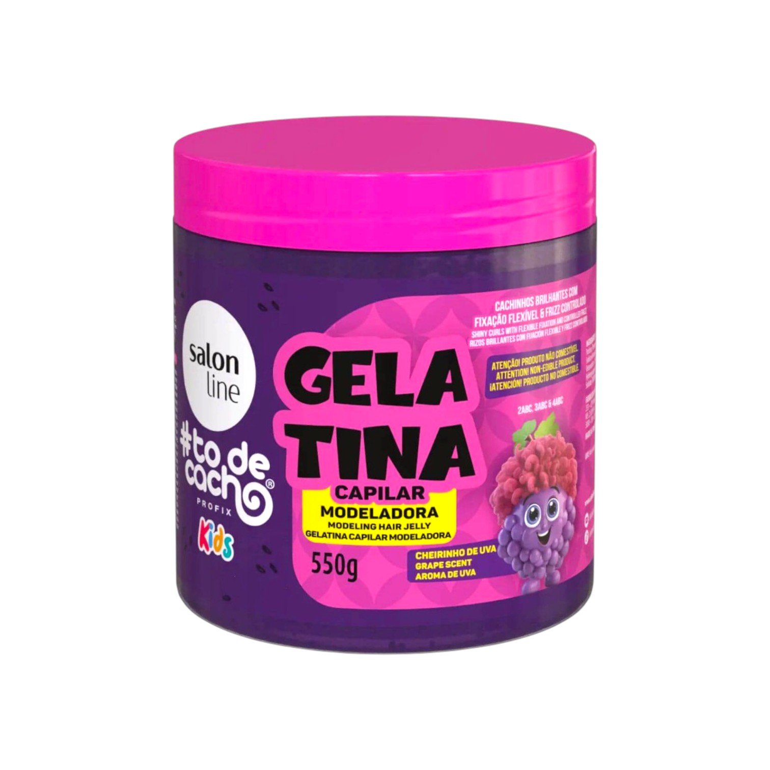 #TODECACHO - GELATINA MODELADORA KIDS UVA 550GR