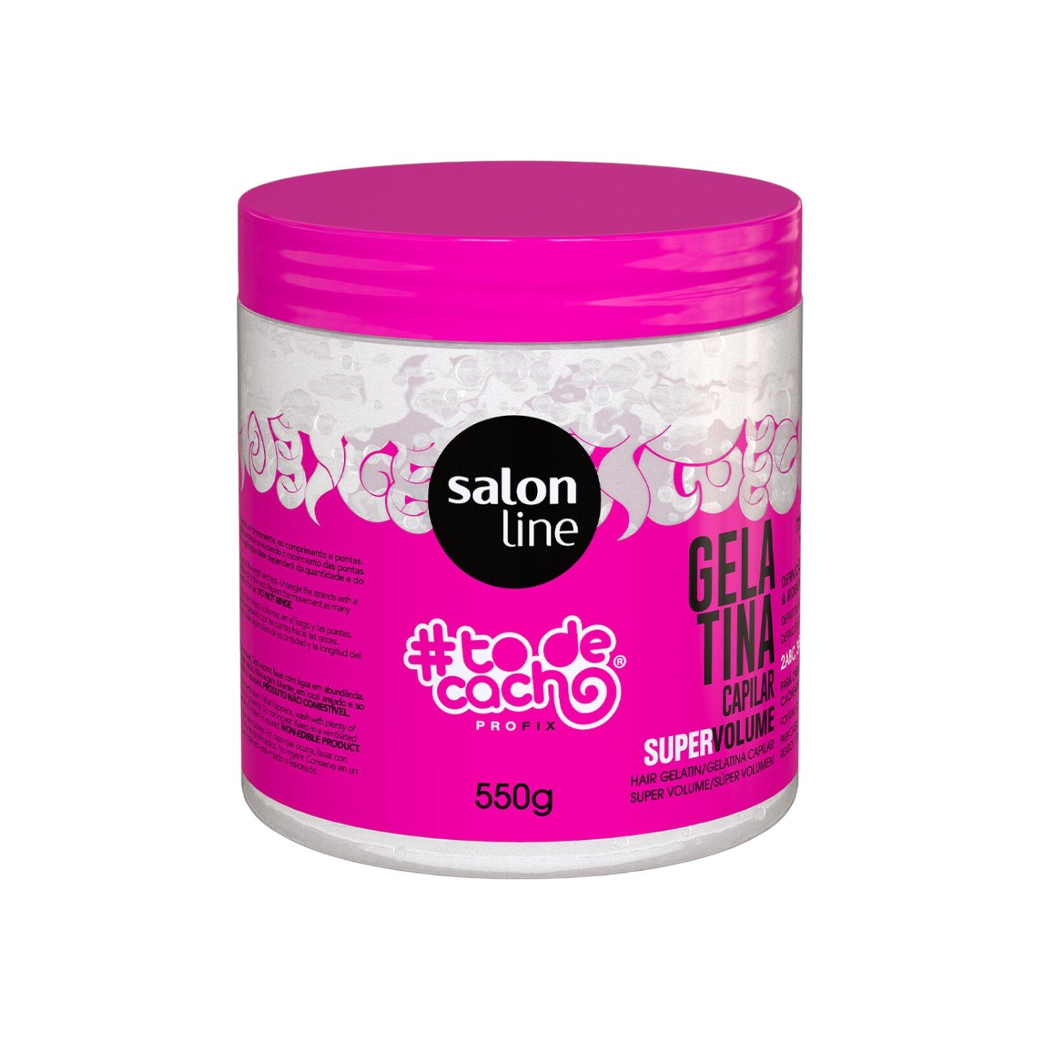 #TODECACHO - GELATINA SUPER VOLUME 550GR