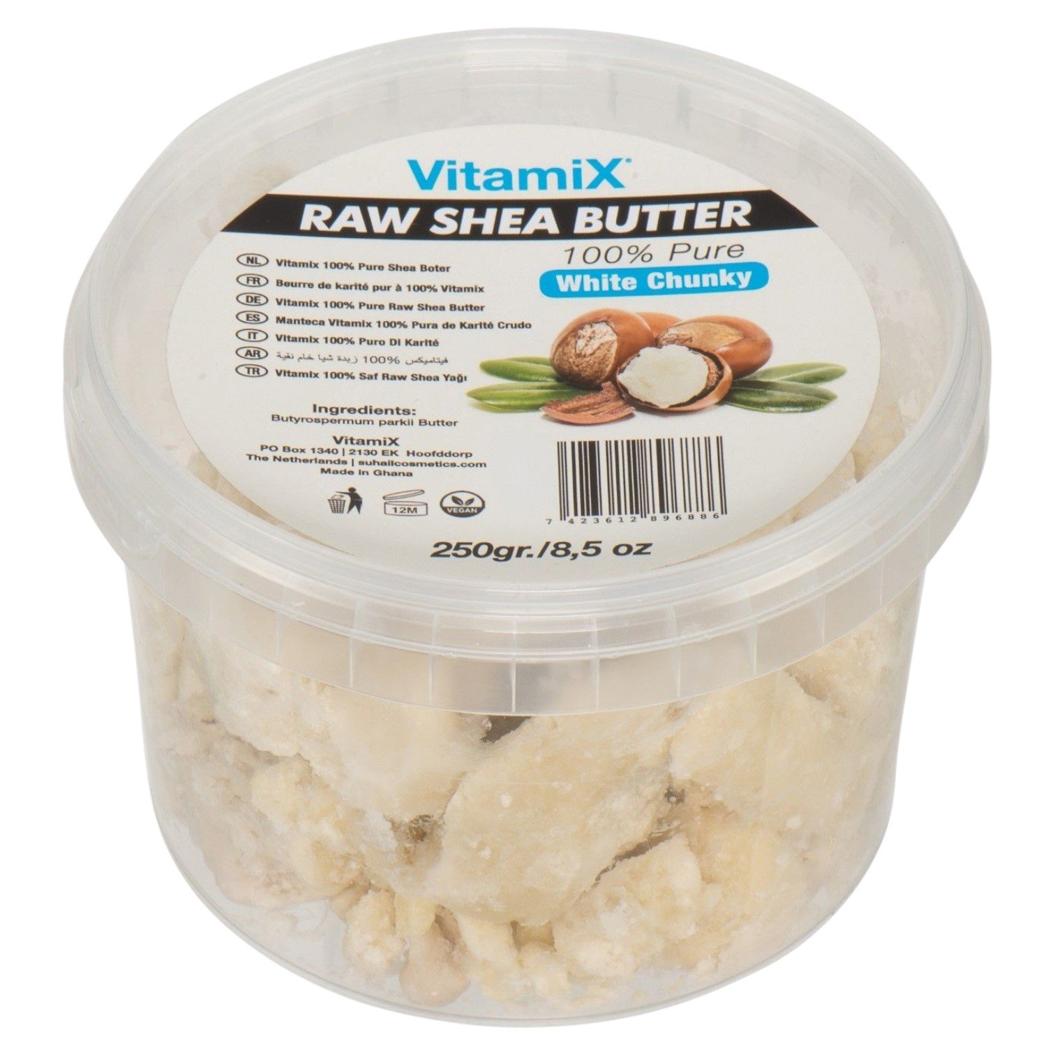 Vitamix 100 %  Pure Shea Butter Chunky White 250gr.