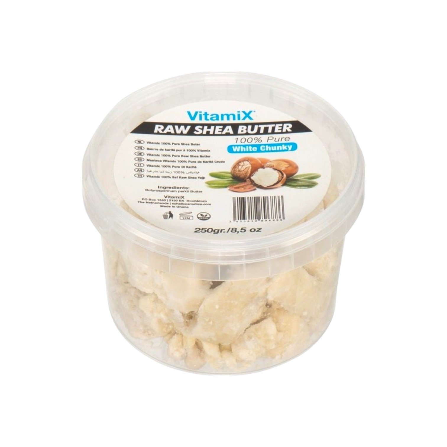 Vitamix 100 %  Pure Shea Butter Chunky White 250gr.