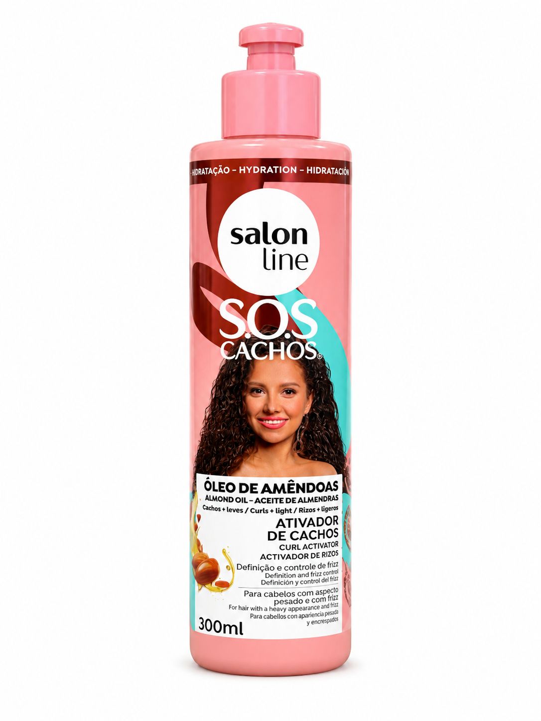 SOS ATIVADOR OLEO DE AMENDOAS 300ML