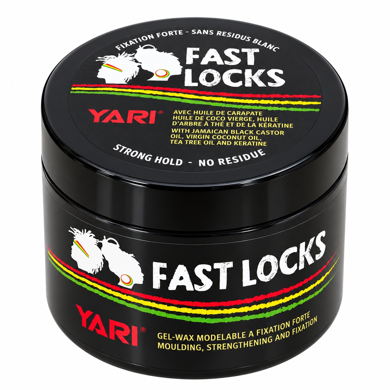 Yari Fast Locks Strong Hold (Black) 300ml
