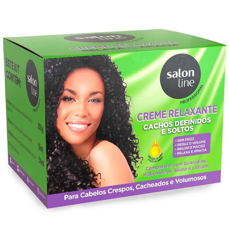 SALON LINE CREME RELAXANTE SOLTOS 200G