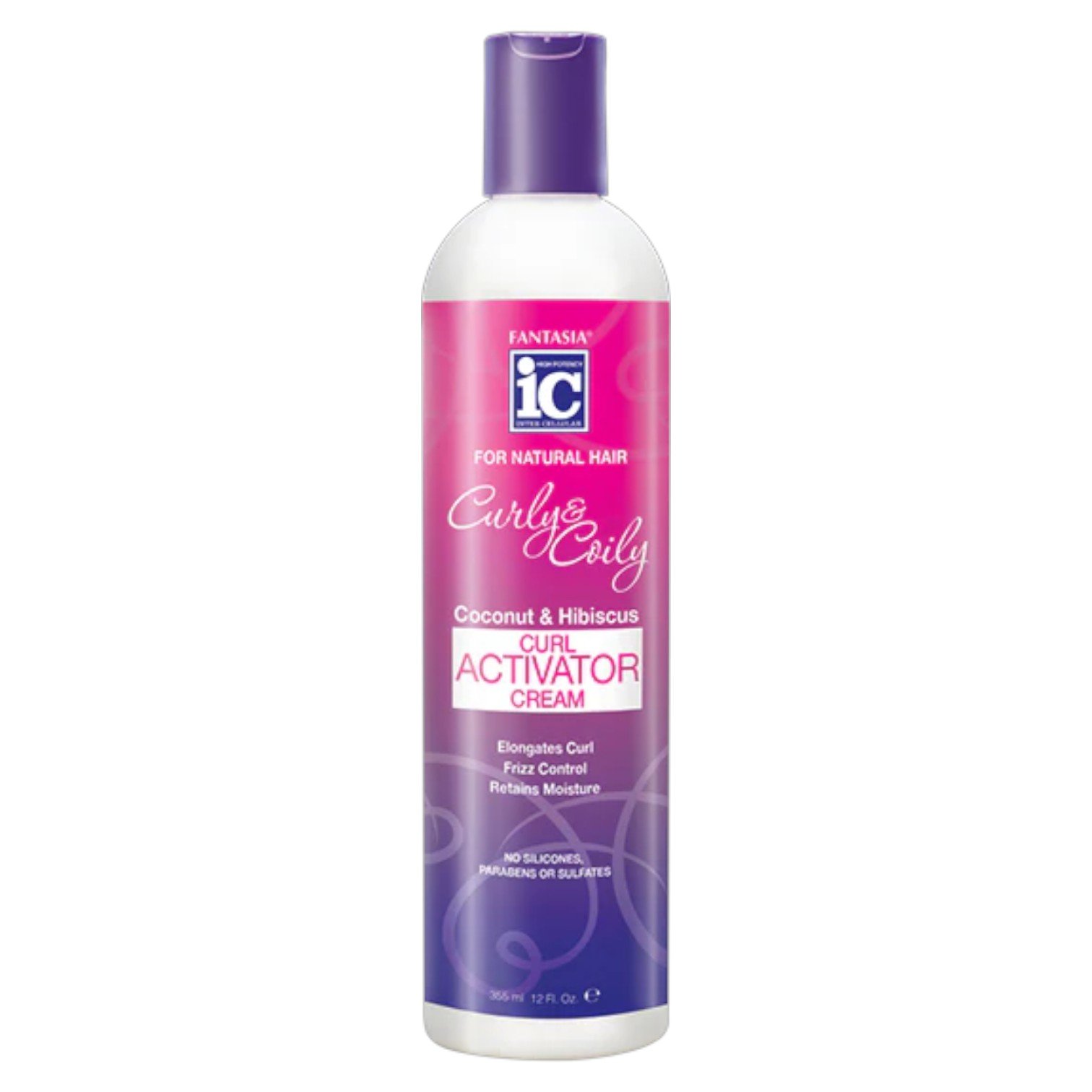 Fantasia IC  Curly & Coily Cream  Activator 12oz.