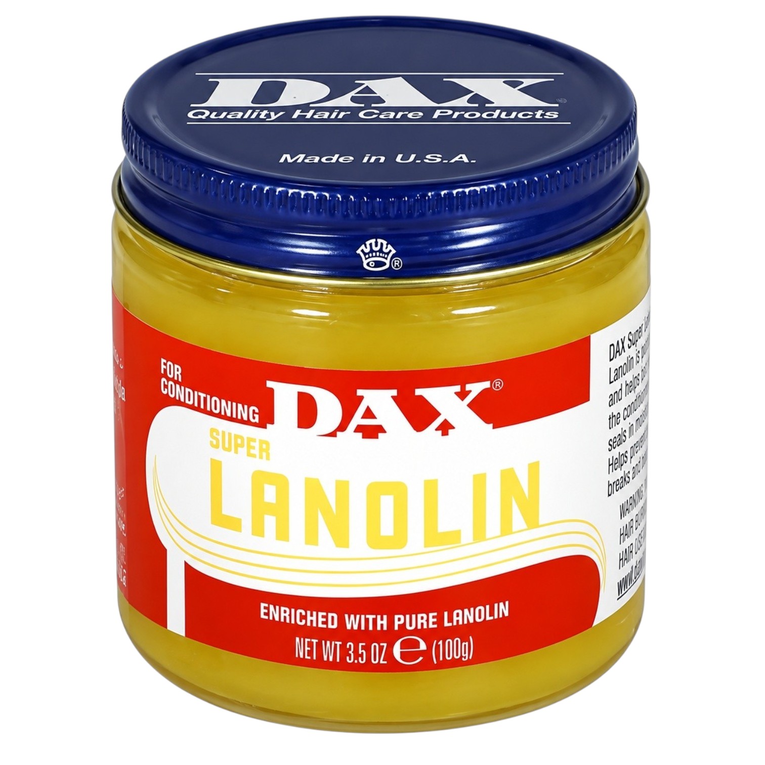 DAX Super Lanolin 3.5oz yellow