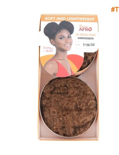 DONNA MONICA 2X AFRO PUFF 5" 1B/30