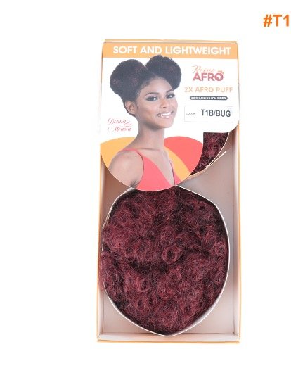DONNA MONICA 2X AFRO PUFF 5" 1B/BUG