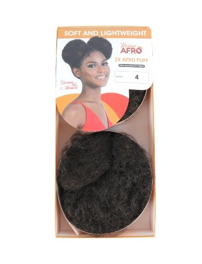 DONNA MONICA 2X AFRO PUFF 5" 4